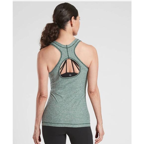 NWT Athleta Nitro Heather Tank - 1X - Seaweed Snack - 1x - Picture 2 of 3
